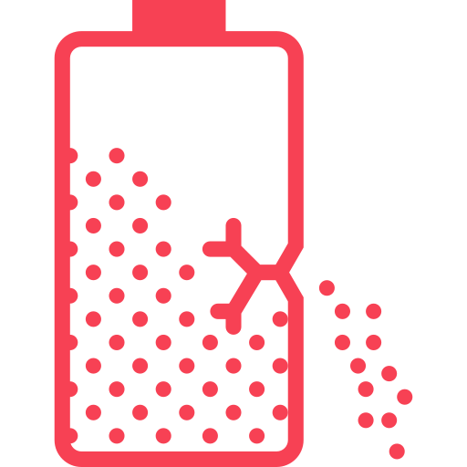 Devices with spillable batteries